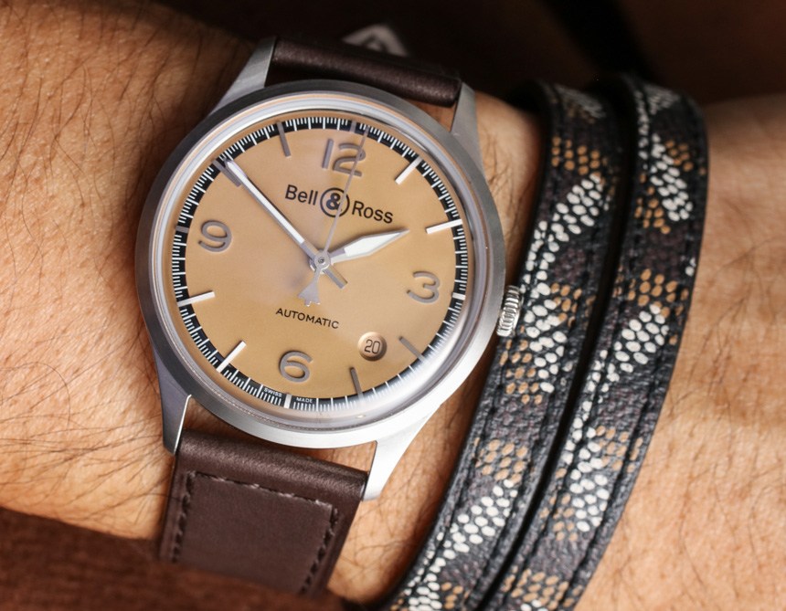 Replicas Bell & Ross Vintage V1-92 & V2-94 Bellytanker Relojes Hands-On