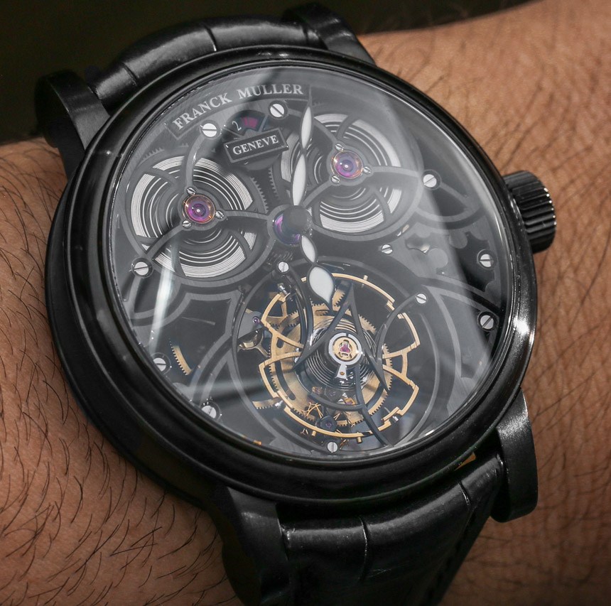 Replicas Franck Muller Giga Tourbillon relojes manos a la obra